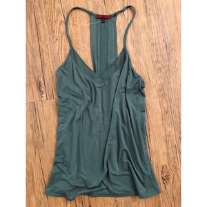 Lace trim tank